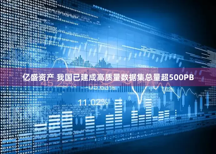 亿盛资产 我国已建成高质量数据集总量超500PB