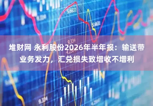 堆财网 永利股份2026年半年报：输送带业务发力，汇兑损失致增收不增利